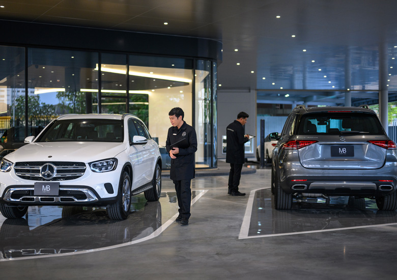 โชว์รูมรถเบนซ์, Mercedes-Benz,รถเบนซ์, Benz, เบนซ์สวนหลวง, Benz suanluang, สวนหลวงออโต้เฮ้าส์