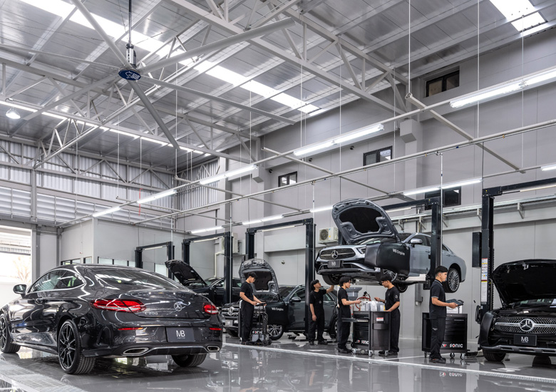 โชว์รูมรถเบนซ์, Mercedes-Benz,รถเบนซ์, Benz, เบนซ์สวนหลวง, Benz suanluang, สวนหลวงออโต้เฮ้าส์